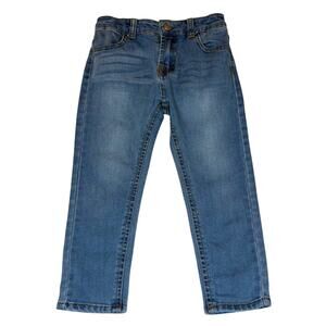 7 For All Mankind Skinny Jeans Girls 3T | Blue Denim Chambray Lightweight